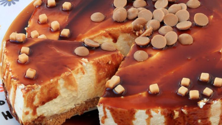 cheesecake au caramel