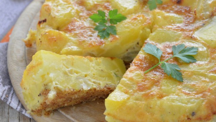 frittata aux pommes de terre légère