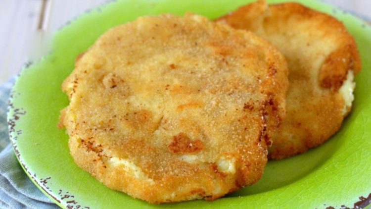 galettes de pommes de terre et ricotta