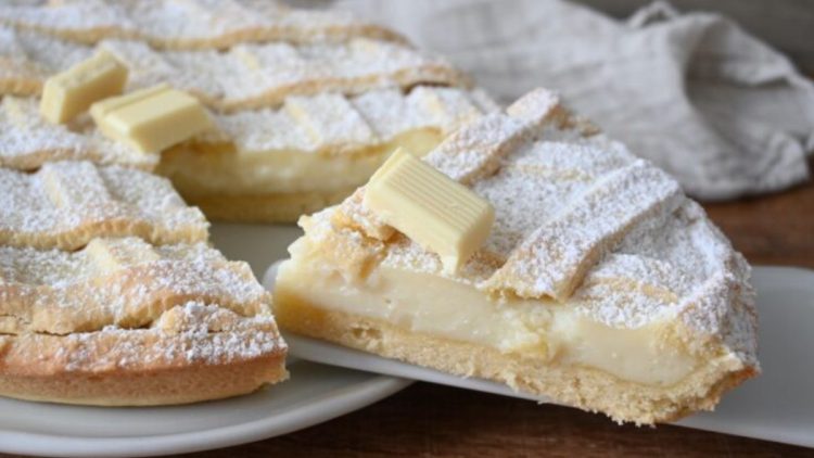 tarte au chocolat blanc  