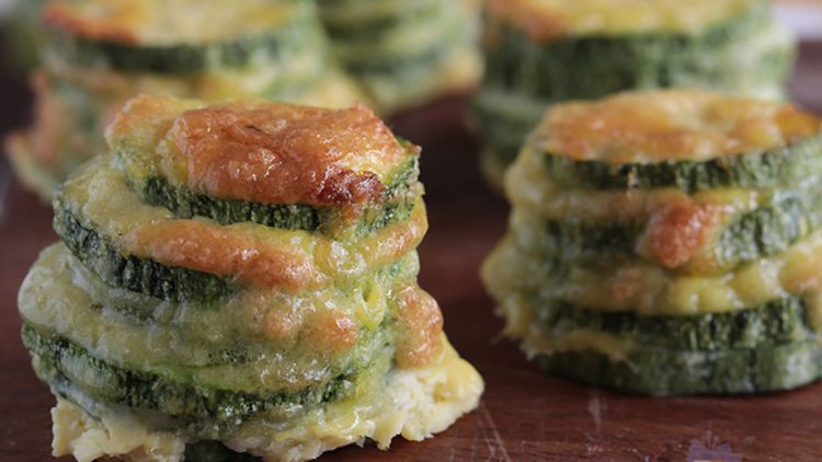 tourelles de courgettes