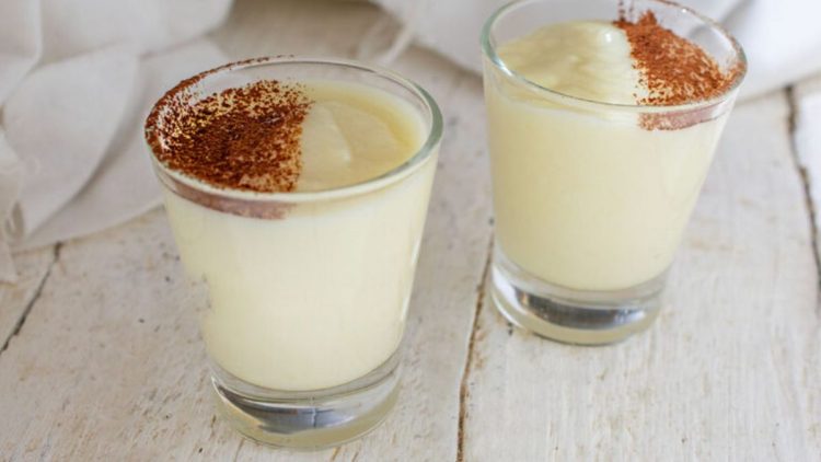 Crème de lait sans œufs