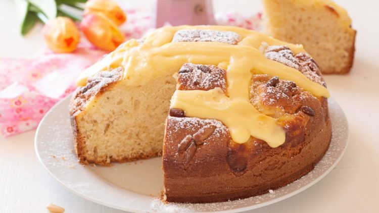 gâteau moelleux à la crème de citron   