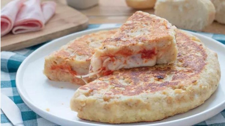 Pudding au pain salé