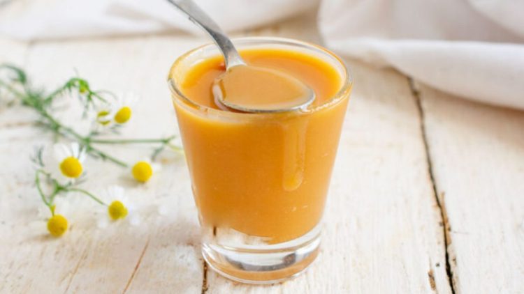 Sauce caramel mou
