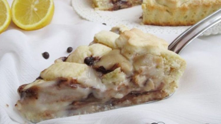 Tarte à la banane et pépites de chocolat