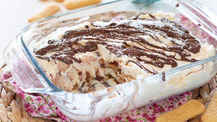 Tiramisu à la noix de coco et Nutella