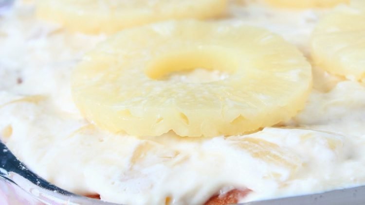 tiramisu sans œufs à l’ananas  