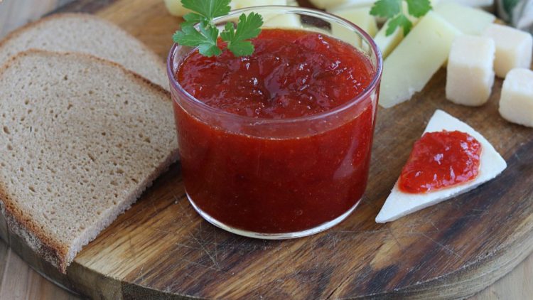 confiture de poivrons