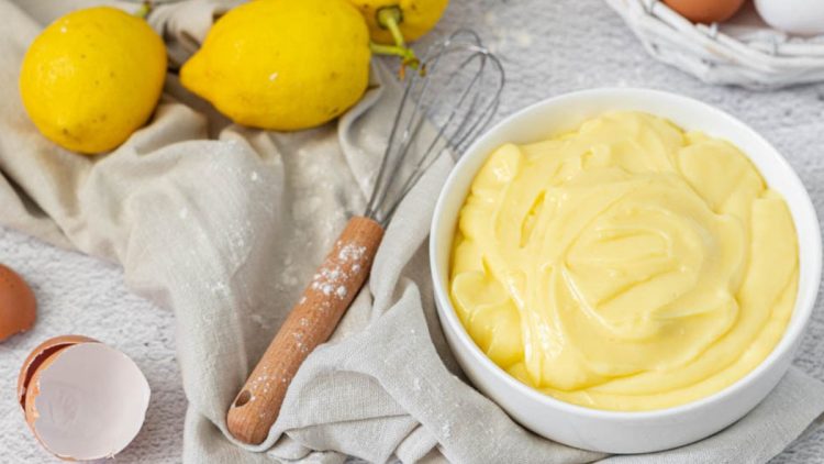 crème pâtissière au citron