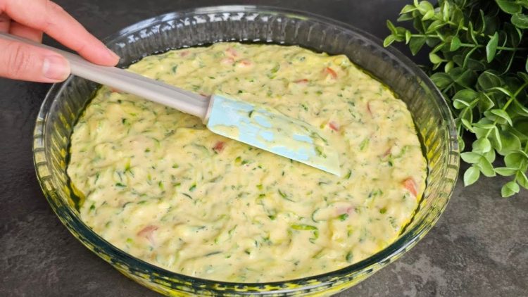 frittata aux courgettes et tomates