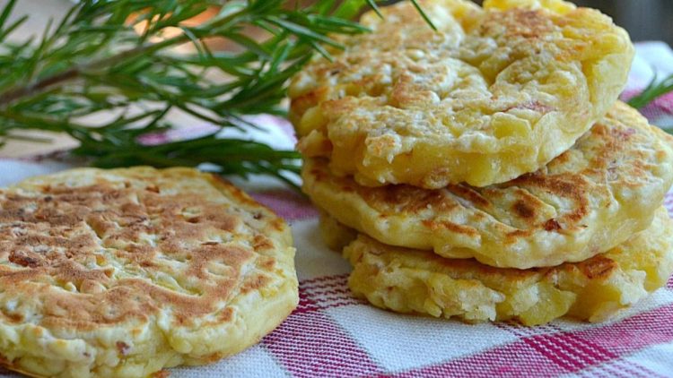pancakes de pommes de terre