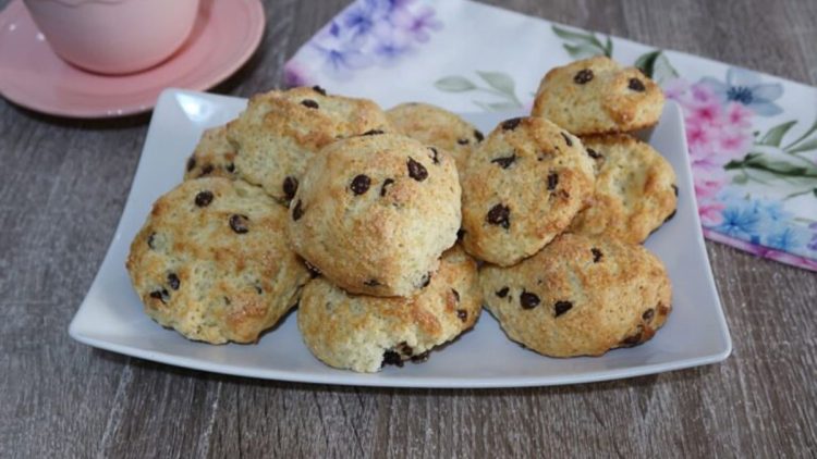ricotta et aux pépites de chocolat