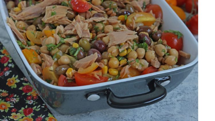 salade d’épeautre au thon