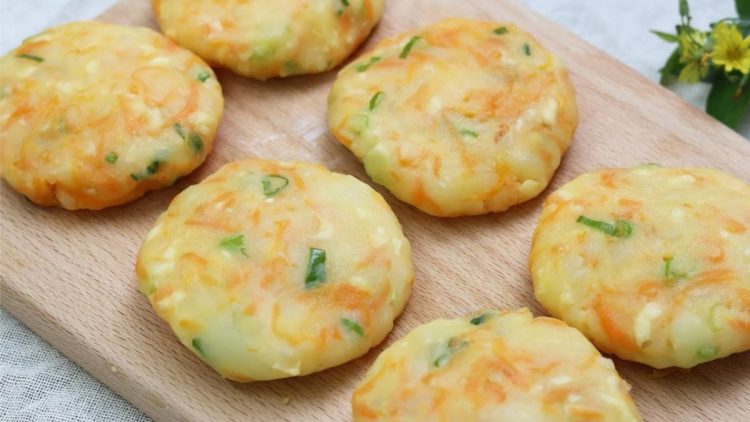 galettes de pommes de terre et carottes