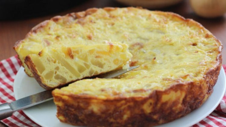 tortilla de pommes de terre et oignons au Thermomix