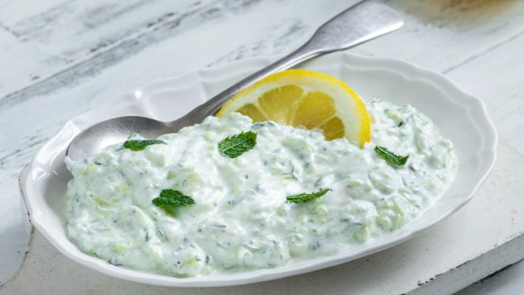 tzatziki de courgettes  