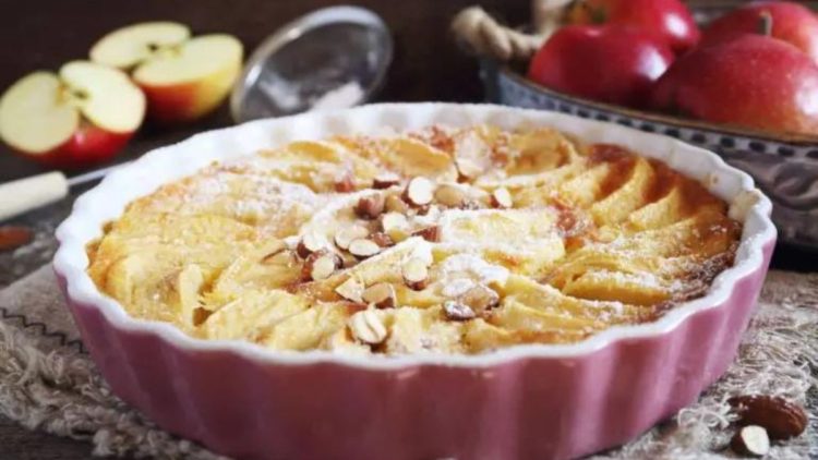 clafoutis aux pommes facile