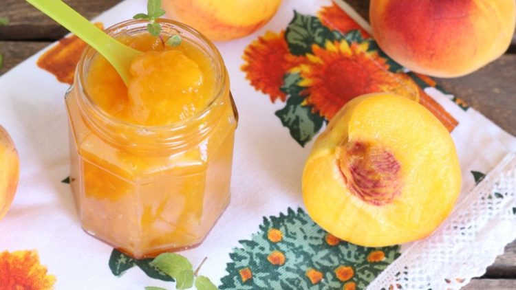 confiture de pêches facile