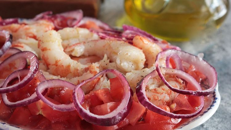 crevettes à la catalane  