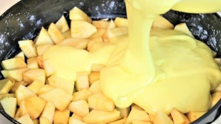 gâteau aux pommes ultra léger et moelleux