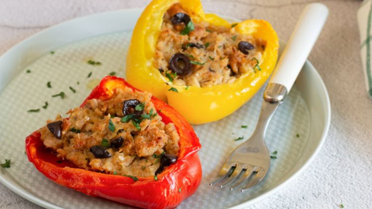 poivrons farcis au thon