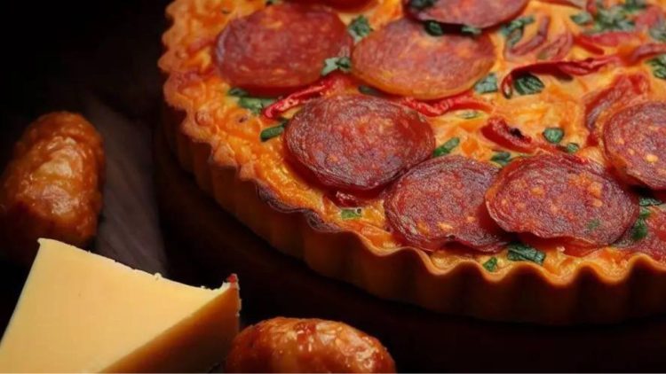 quiche au chorizo aux saveurs espagnoles