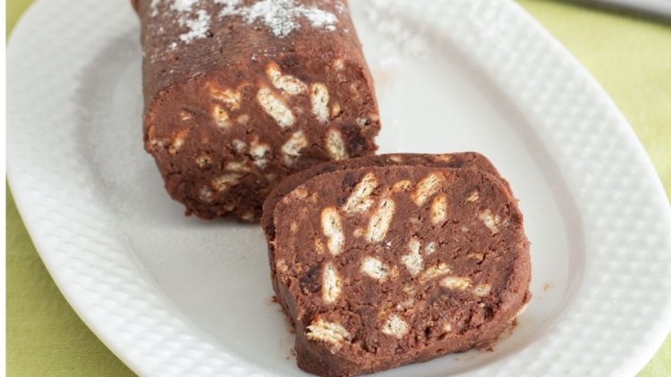 saucisson au chocolat au yaourt