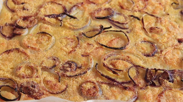 schiacciata aux oignons