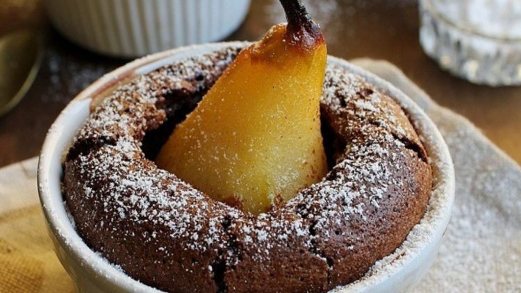 fondants poires et chocolat