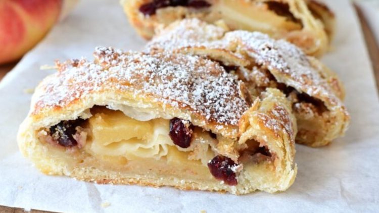 strudel aux pommes rapide