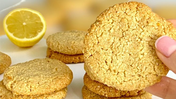 biscuits au citron, noix de coco et noix de cajou