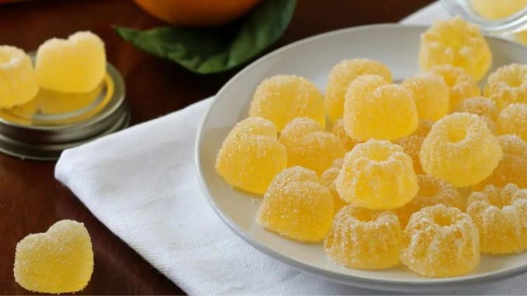 bonbons à la gelée d’orange