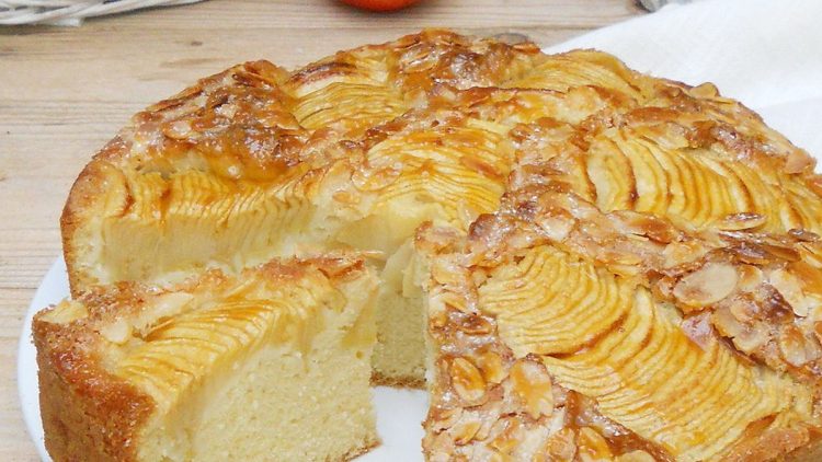 gâteau sans beurre aux pommes
