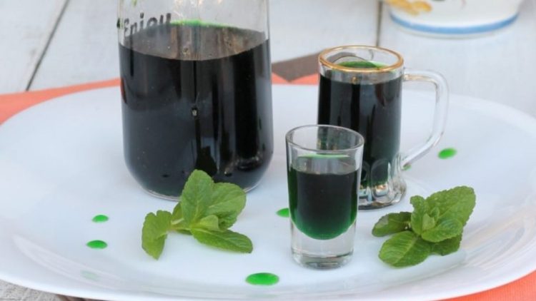 sirop de menthe maison