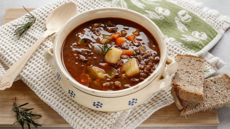 soupe de lentilles