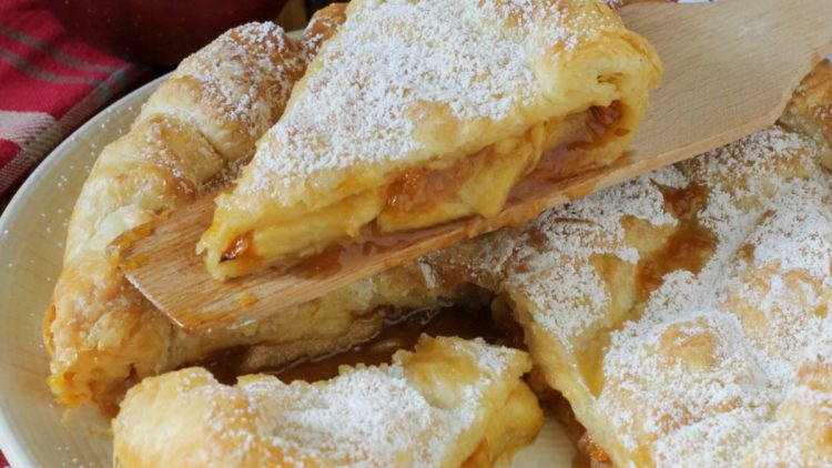 tarte feuilletée aux pommes facile