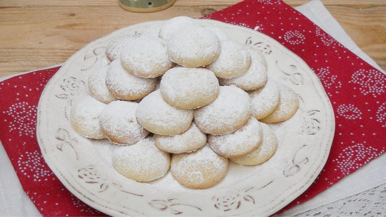 biscuits nuage de Noël