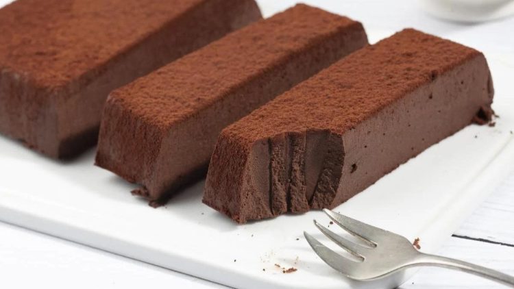 fondant au chocolat sans farine, sans œufs et sans lait