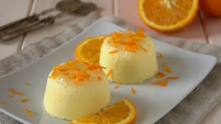 panna cotta à l’orange