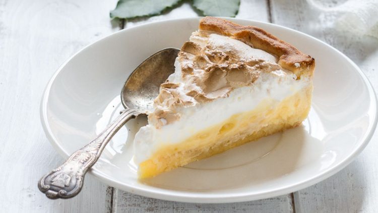 tarte au citron meringuée