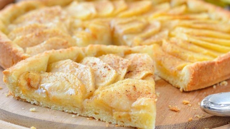 tarte aux pommes et à la cannelle