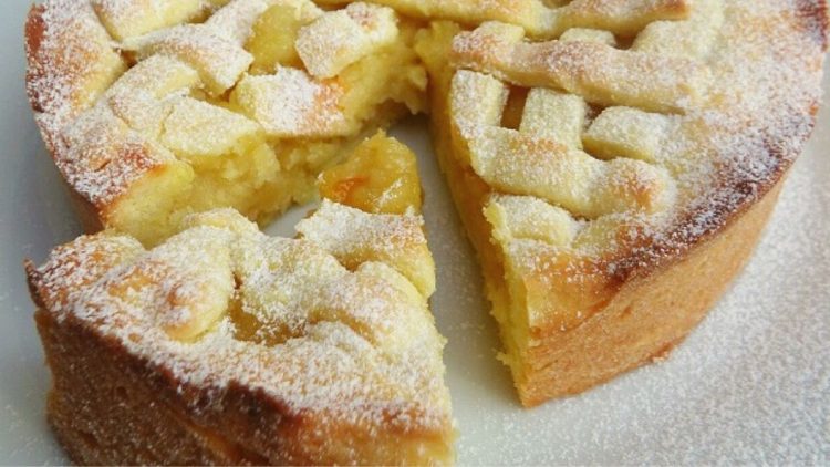 tarte aux pommes façon crostata