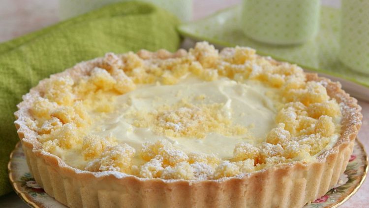 tarte mimosa à la crème diplomate