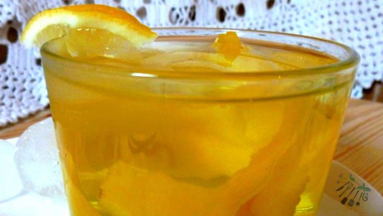 tisane chaude au citron