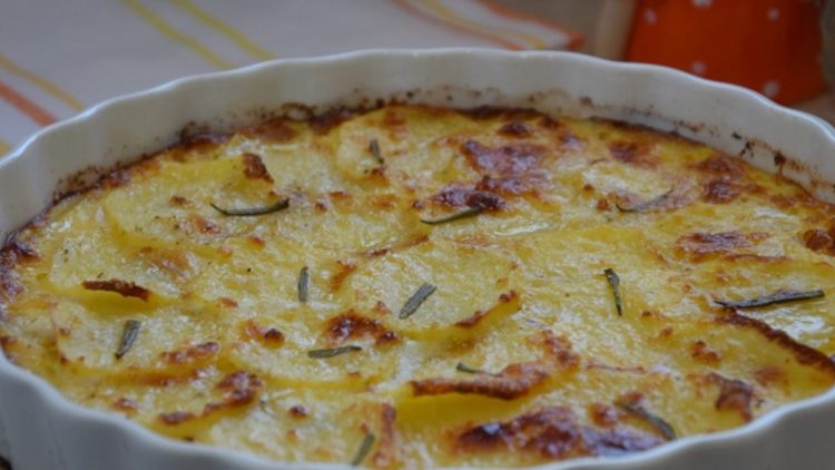 gratin de pommes de terre à la valdôtaine