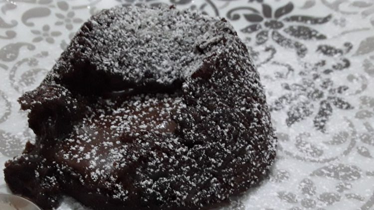 moelleux cœur coulant au chocolat noir
