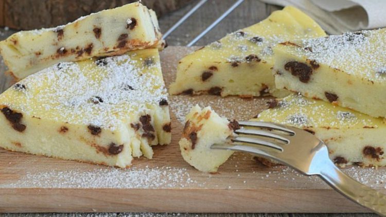 gâteau facile et rapide ricotta et pépites de chocolat