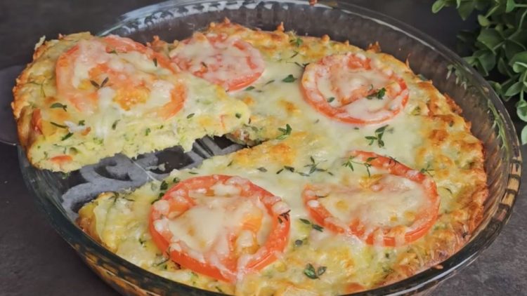 gâteau salé aux courgettes