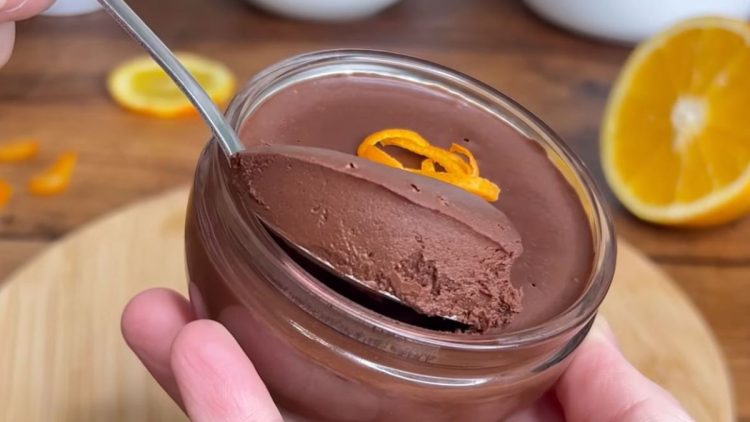 mousse au chocolat à l’orange